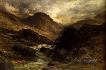  Gustave Maler - Schlucht in der Berge Landschaft Gustave Dore